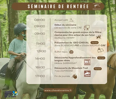 Programme séminaire de rentrée